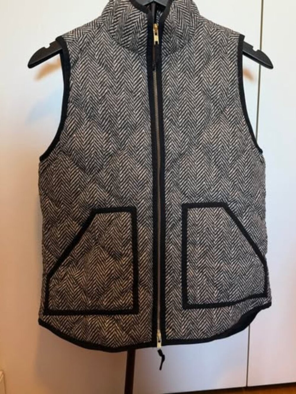 J. Crew Herringbone Vest